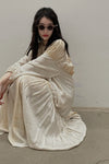MUTEDANCE dyed silk panel dress MD21FW09